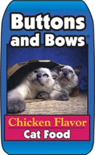 Buttons and Bows Dry Cat Food - Chicken - 40 Lbs