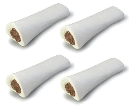 Cadet Stuffed Shin Bone Natural Dog Chews - Peanut Butter - 5-6 In - 18 Pack