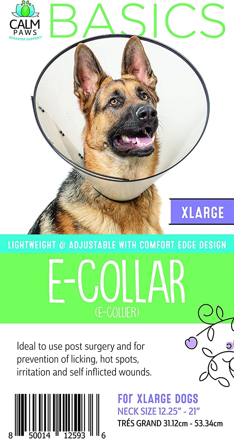 Calm Paws Basic Dog E-Collar - Extra Large - 12.25 - 21 In  