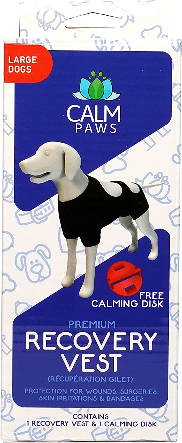 Calm Paws Calming Recovery Vest - Large  