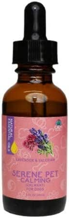 Calm Paws Essential Oil Serene Pet Calming Tincture for Dog - Lavender/Valeri - 1 Oz  