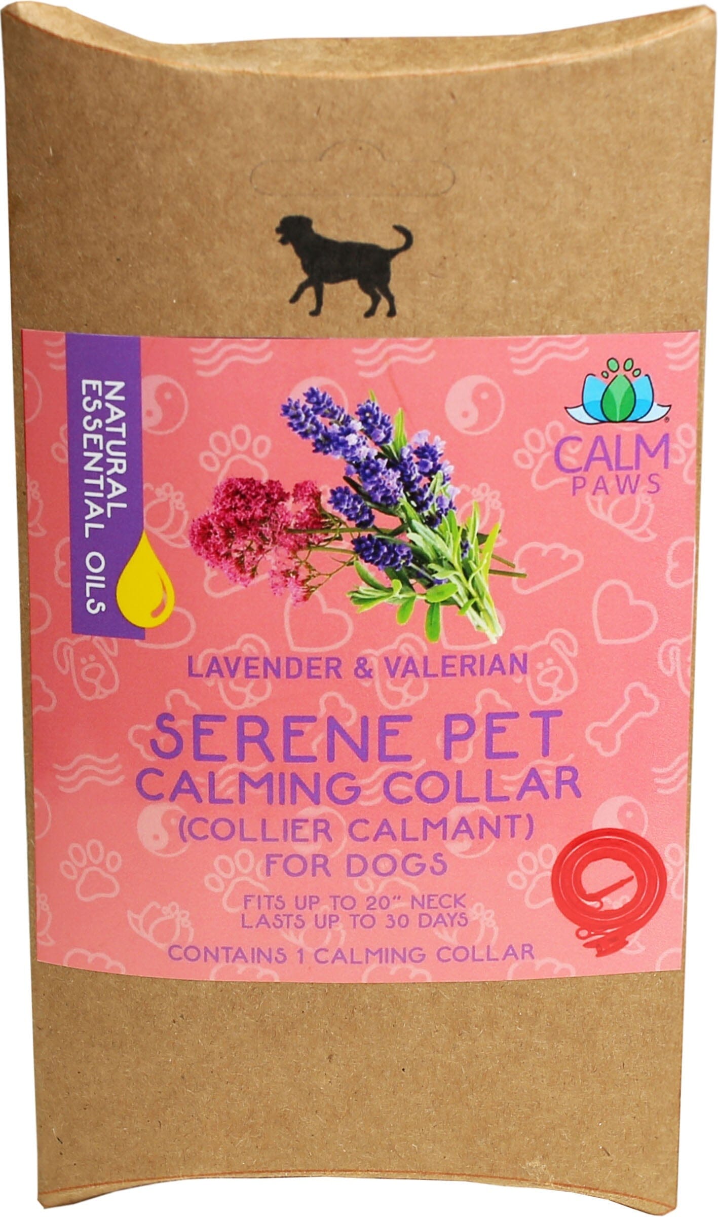 Calm Paws Essentials Serenity Anxiety Relief Dog Collar - 1 Count  