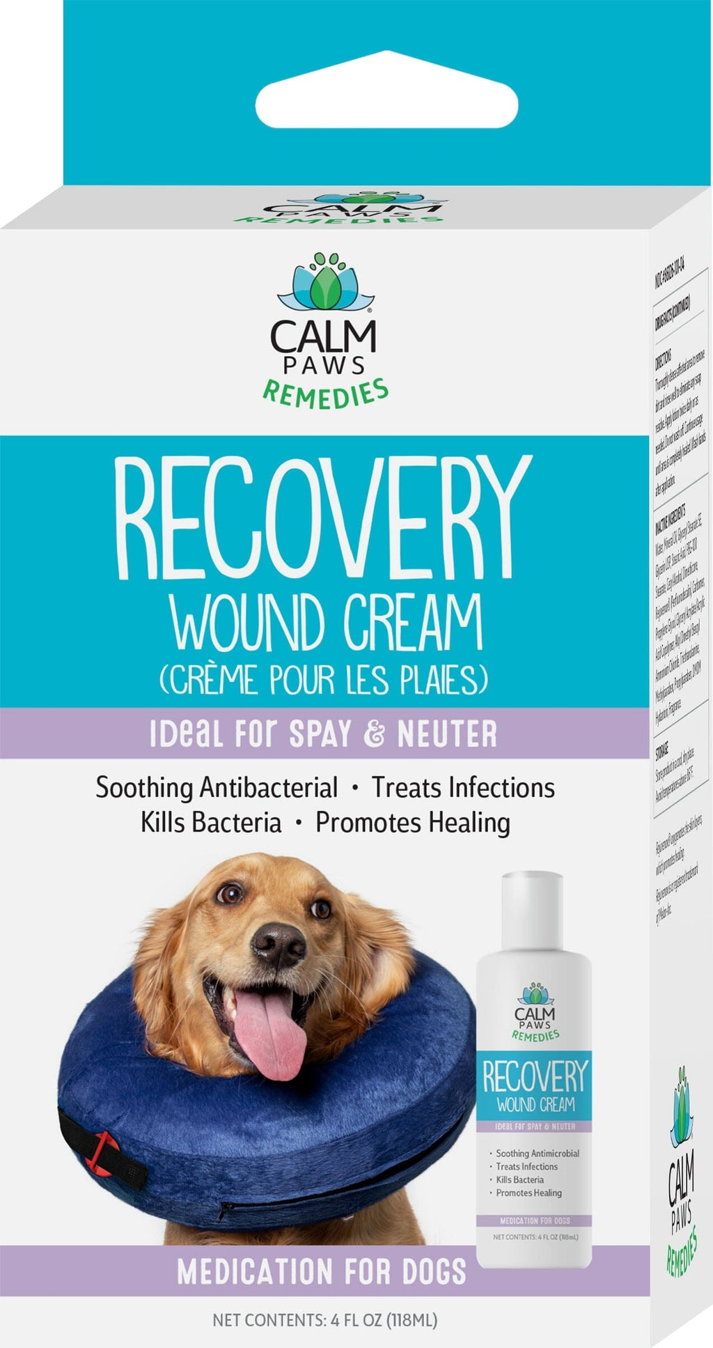 Calm Paws Remedies Wound Cream Dog Wound Care - 4 Oz  