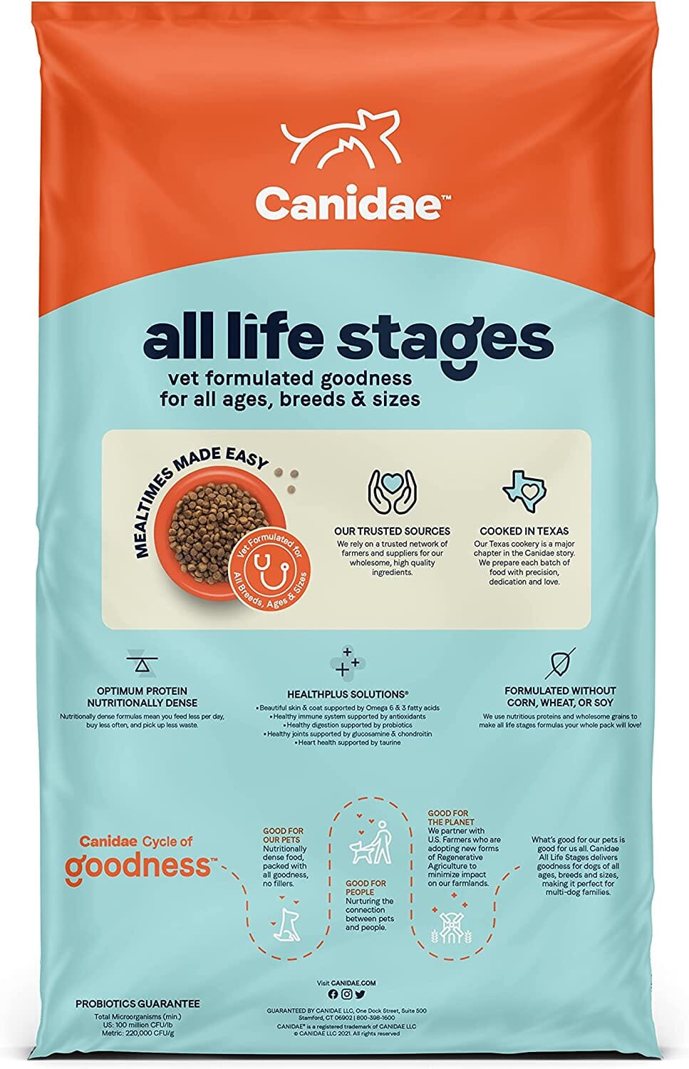Canidae All Life Stages Large Breed Dry Dog Food - Turkey Meal and Broth - 44 Lbs  