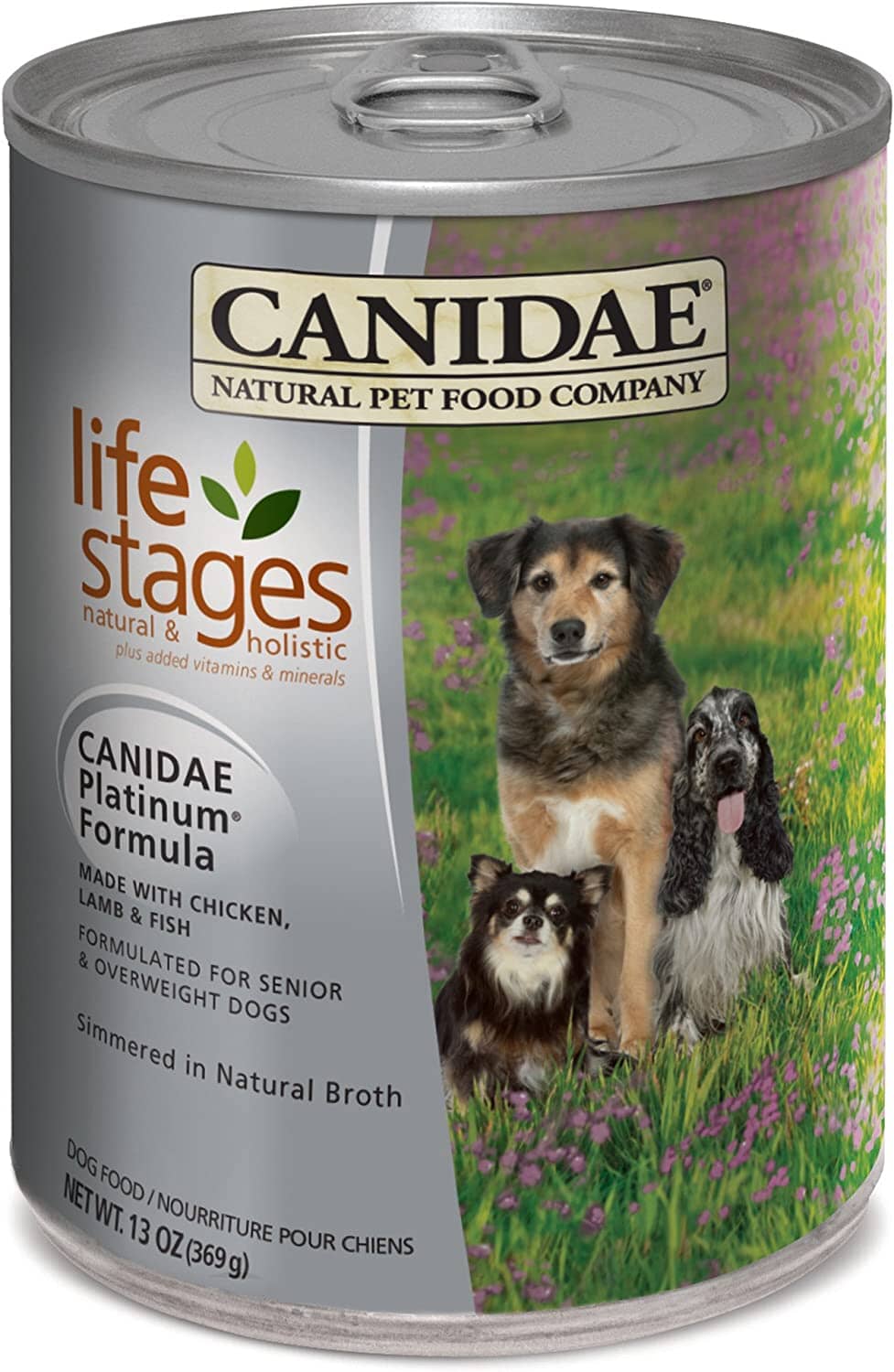 Canidae All Life Stages Less Active Canned Dog Food Chicken and