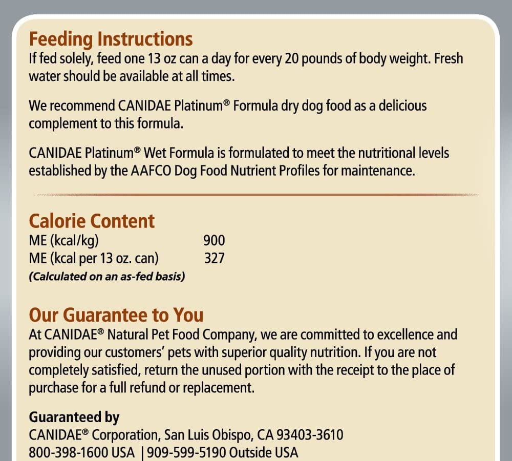 Canidae All Life Stages Less Active Canned Dog Food - Chicken and Lamb - 13 Oz - Case of 12  