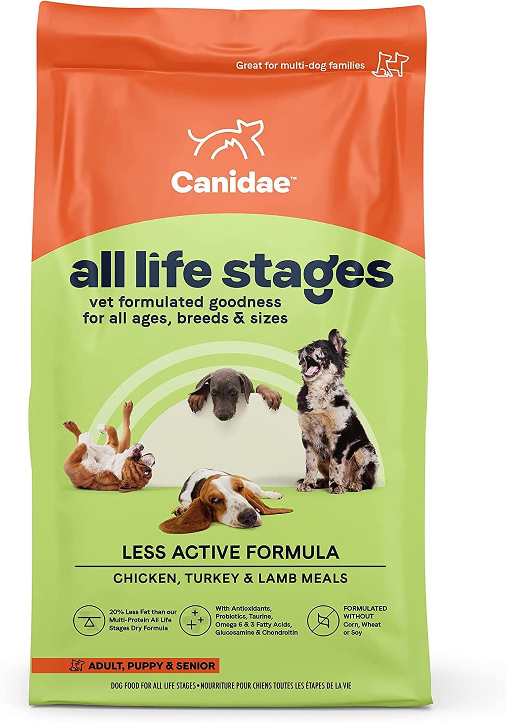 Canidae All Life Stages Less Active Dry Dog Food - Chicken and Turkey - 15 Lbs  