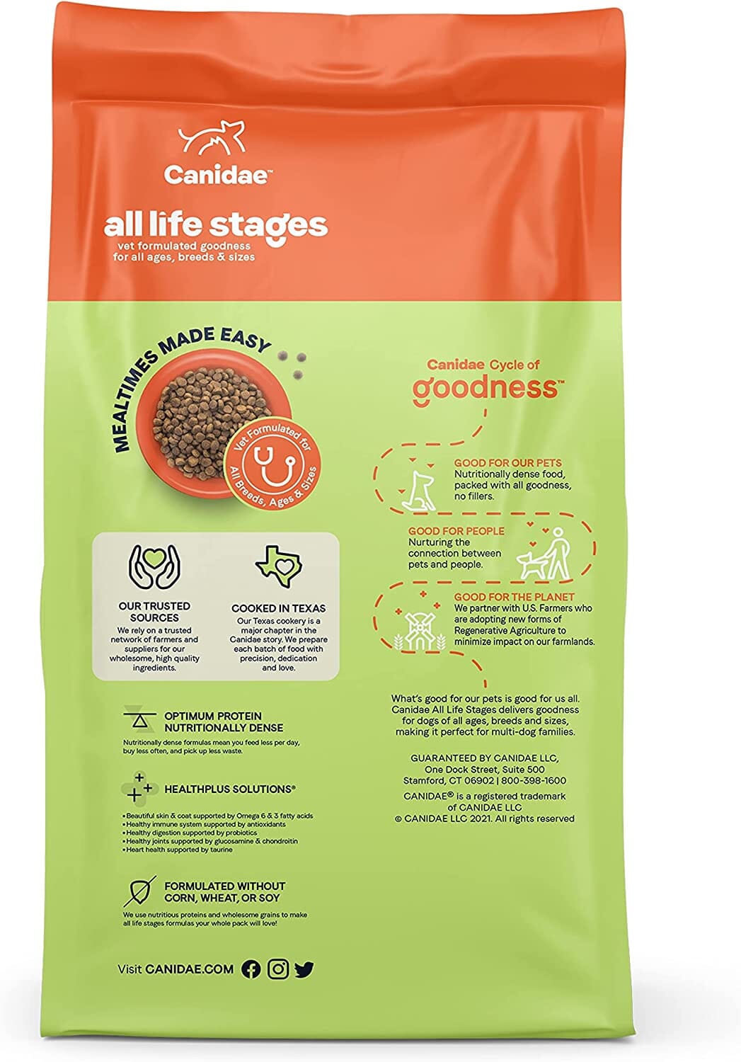 Canidae All Life Stages Less Active Dry Dog Food - Chicken and Turkey - 30 Lbs  