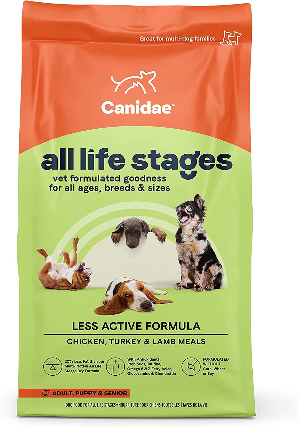 Canidae All Life Stages Less Active Dry Dog Food - Chicken and Turkey - 30 Lbs  