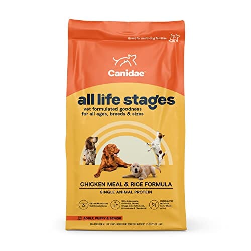 Canidae All Life Stages Premium Dry Dog Food - Chicken Meal and Rice - 44 Lbs  