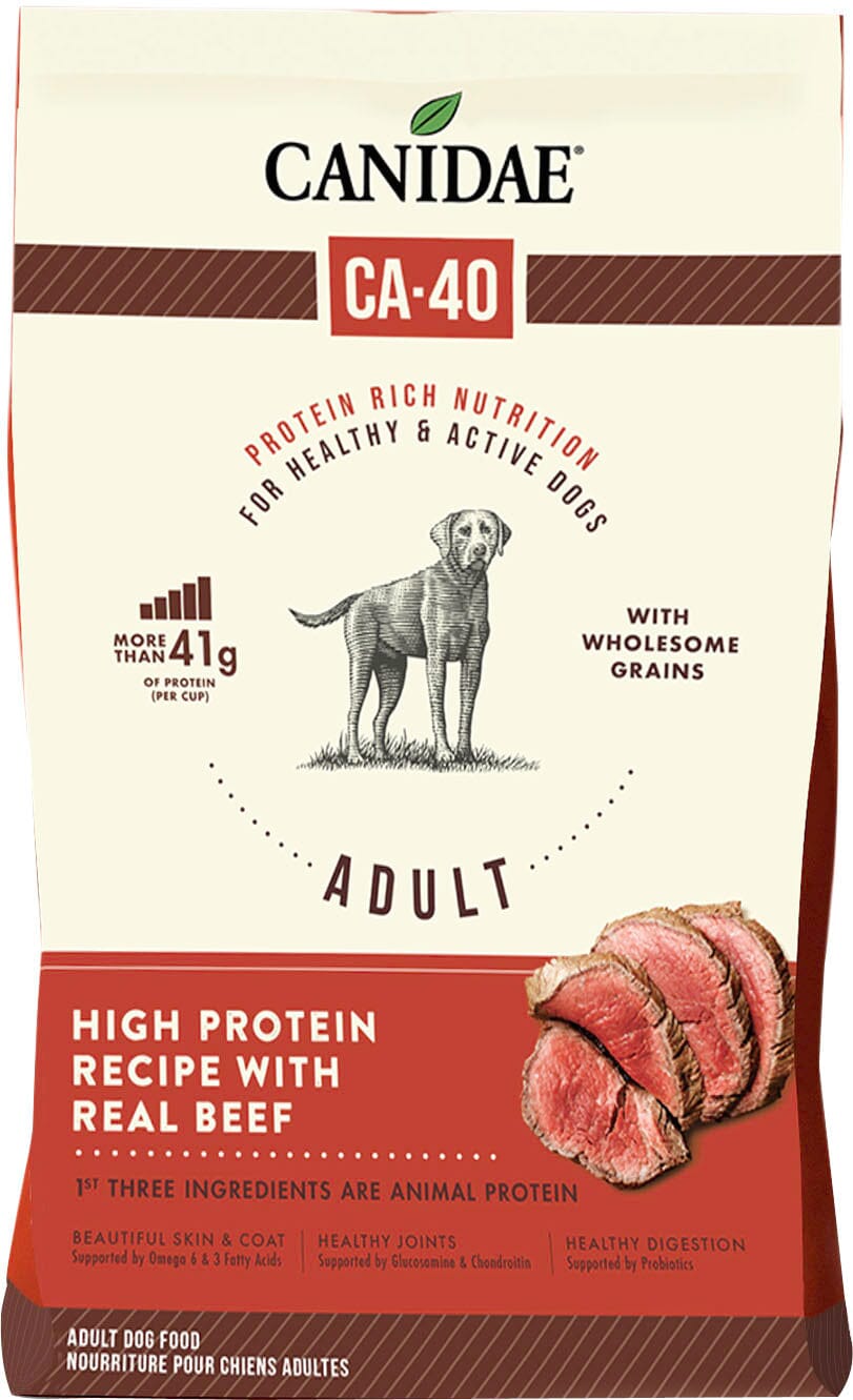 Canidae Ca-40 High Protein Recipe Dry Dog Food - Beef - 25 Lbs  