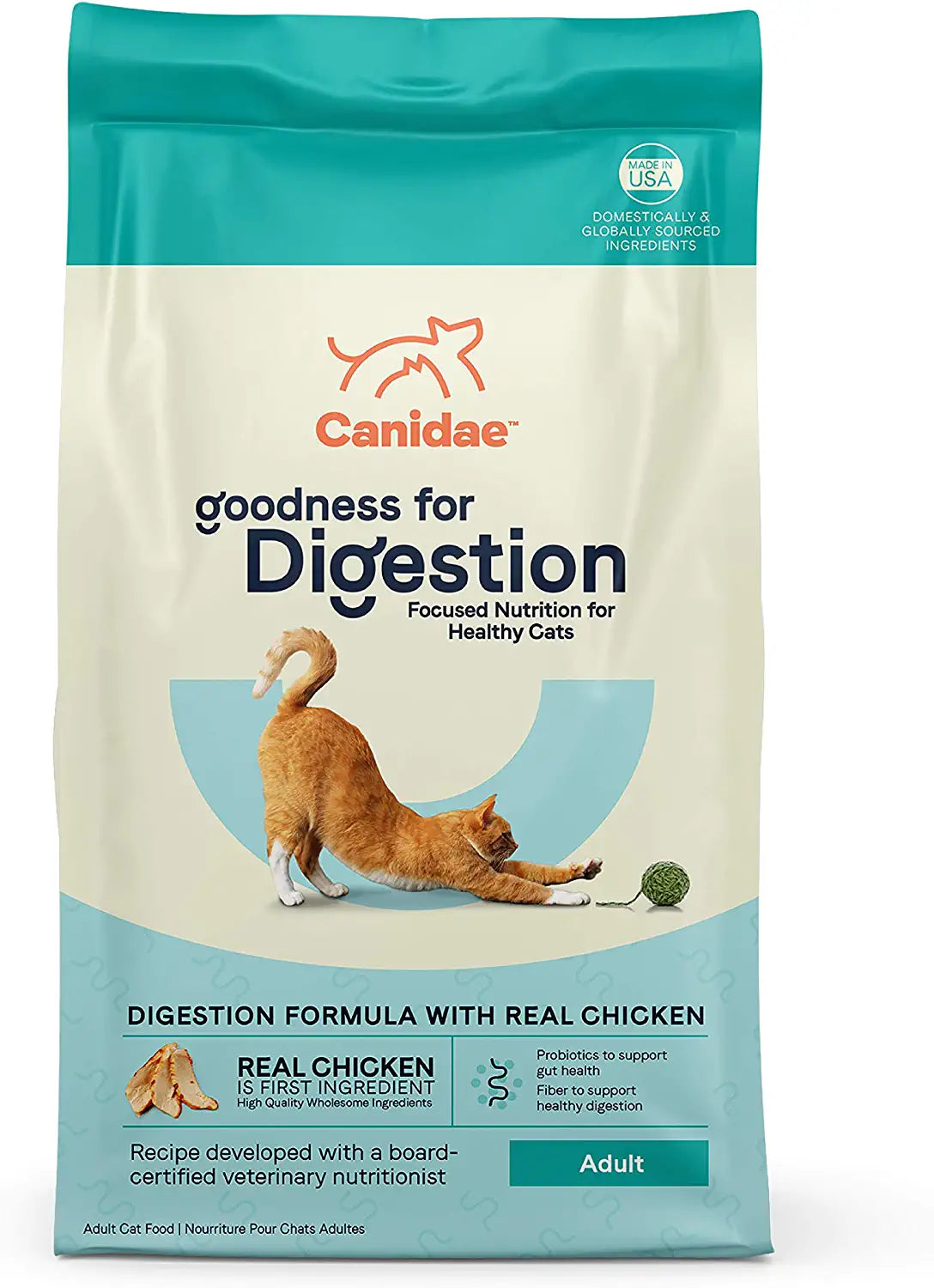 Canidae Goodness for Digestion Dry Cat Food - Chicken - 10 Lbs  