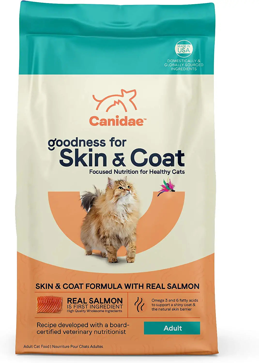 Canidae Goodness for Skin & Coat Dry Cat Food - Salmon - 10 Lbs  