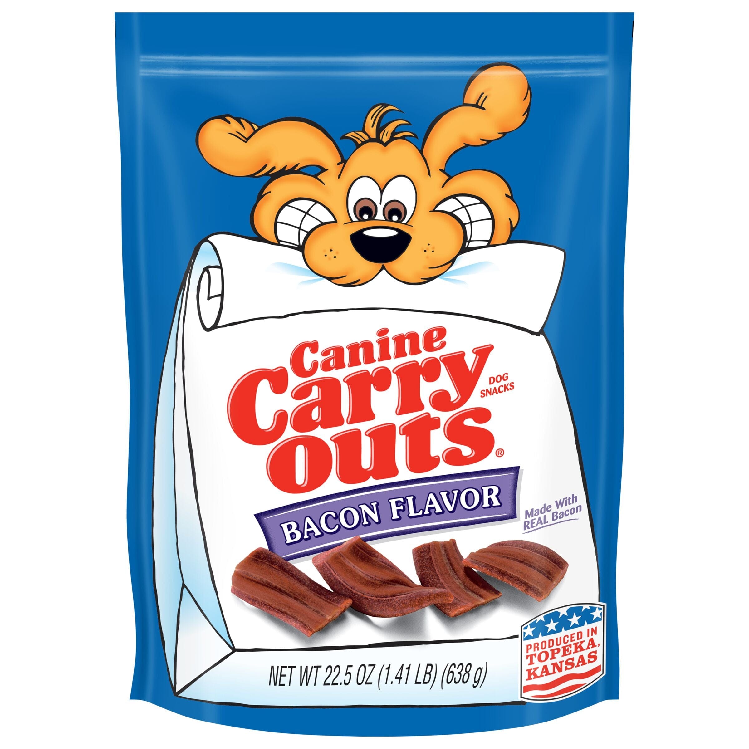 Canine Carry Outs Bacon Flavor Dog Treats - 22.5 Oz  