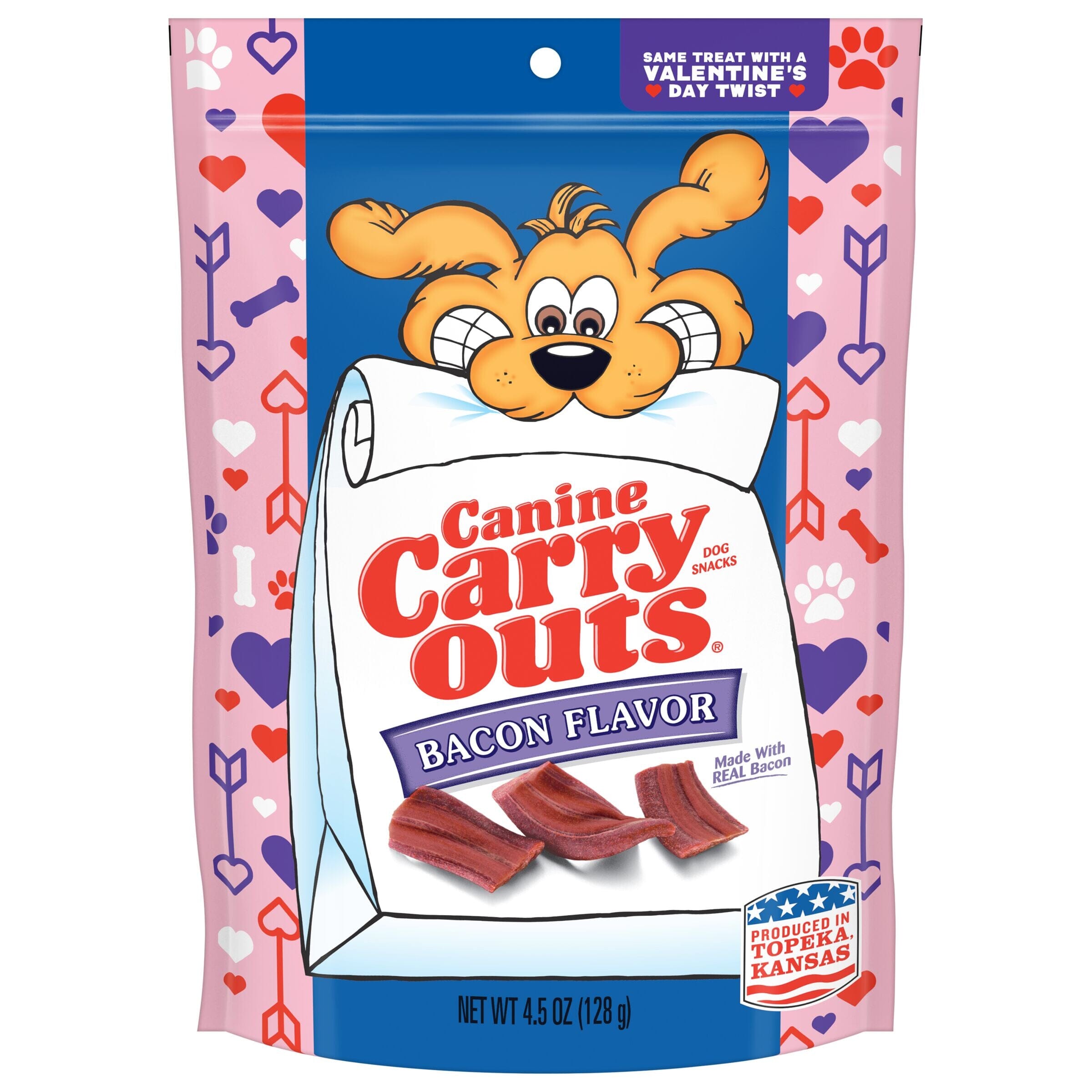 Canine Carry Outs Bacon Flavor Dog Treats - 4.5 Oz  