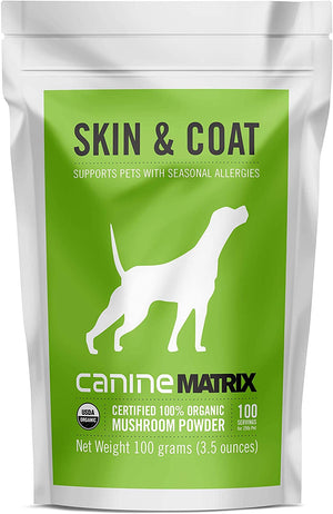 Canine Matrix 100gram (4oz) Skin & Coat Matrix Dog Supplements - 4 oz