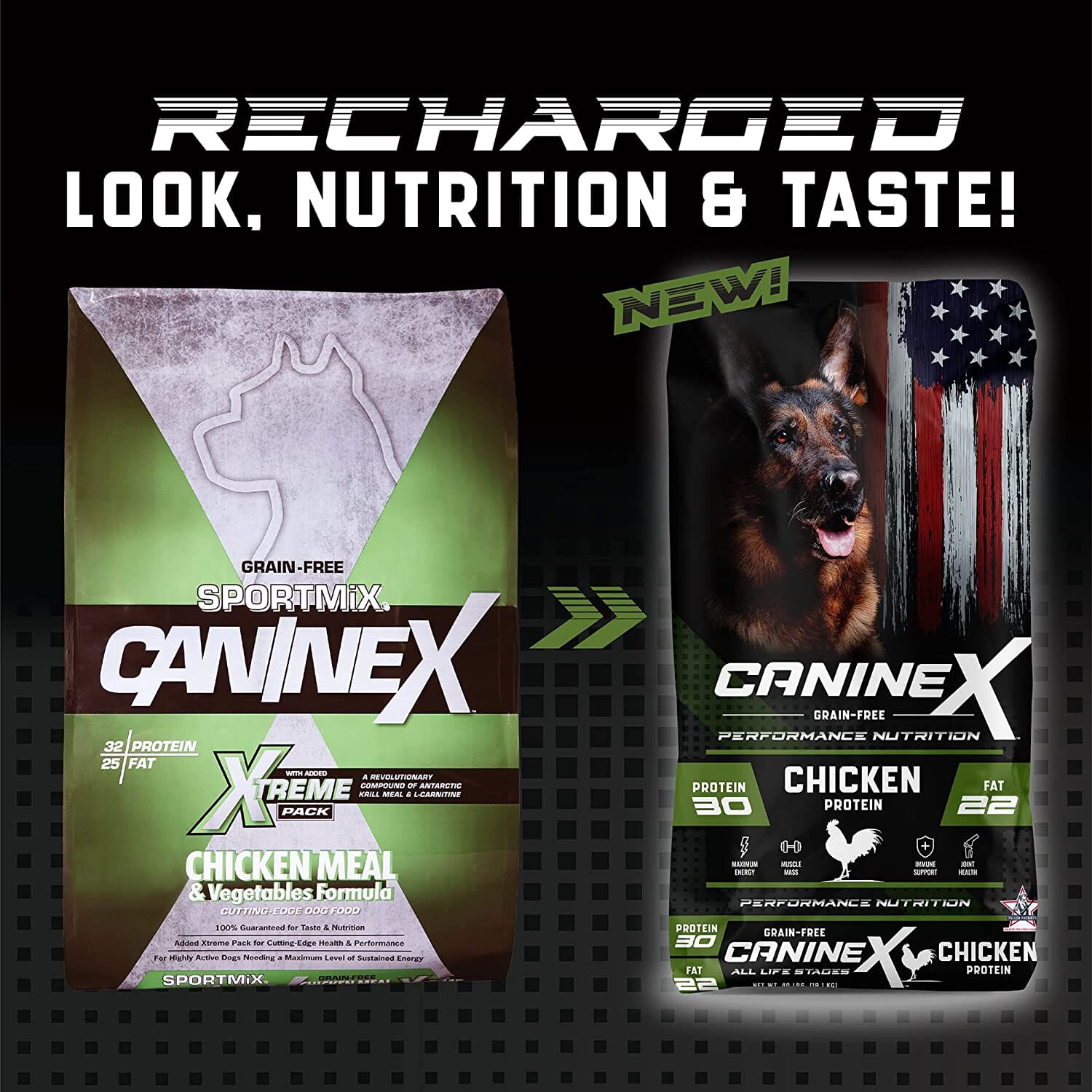 Caninex Canine X Grain-Free Dry Dog Food - Chicken - 40 Lbs  