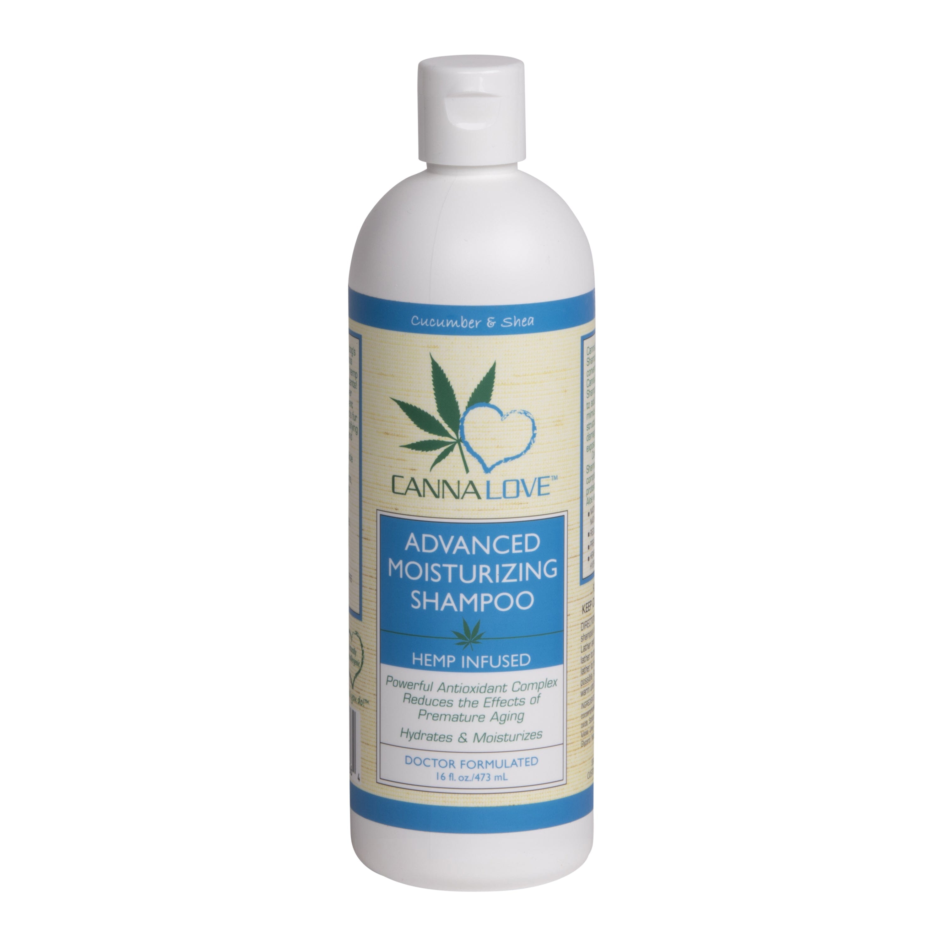 CannaLove Advanced Moisturizing Hemp Infused Dog Shampoo - 16 fl Oz  