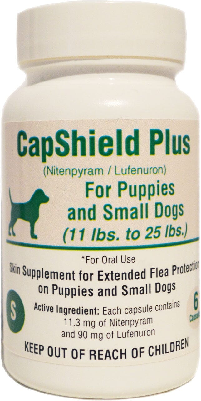 Capshield Plus Flea and Tick Protection Tablets for Dogs - 11 - 25 Lbs - 6 Count