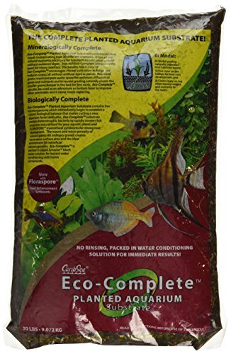 CaribSea Eco-Complete Planted - Red - 20 lb - Pack of 2  