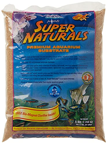 CaribSea Super Naturals Sunset Gold - 5 lb - Pack of 5 (25 lbs Total)  