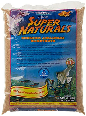 CaribSea Super Naturals Sunset Gold - 5 lb - Pack of 5 (25 lbs Total)