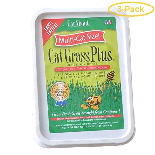 Cat A'Bout Cata'Bout Cat Grass Plus - 5.25 Oz  