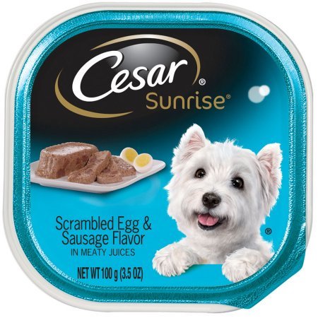 Cesar Canine Cuisine Sunrise Breakfast Scrambled Egg & Sausage Wet Dog Food - 3.5 oz - ...