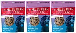 Charlee Bear Bearnola Bites Soft and Chewy Dog Treats - Blueberry Pie - 8 Oz