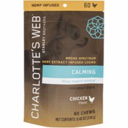 Charlotte's Webb Dog Hemp Calm Chew - 60 Count  