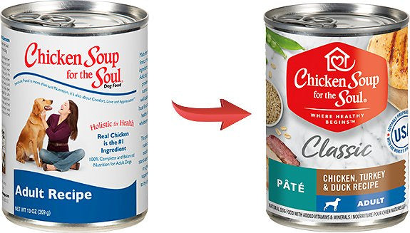 Chicken Soup For The Soul Adult Canned Dog Food  