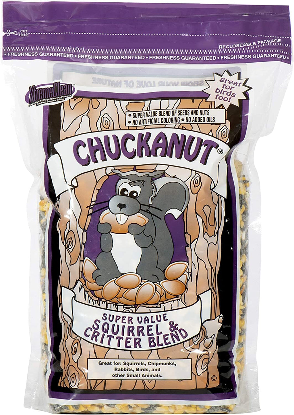 Chuckanut Super Value Squirrel & Critter Blend - 4 Lbs  