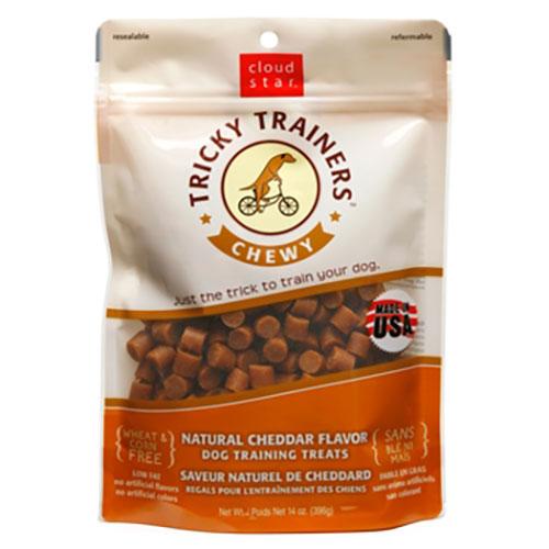 Cloud Star Cheddar Chewy Tricky Trainers Soft and Chewy Dog Treats - 14 oz  