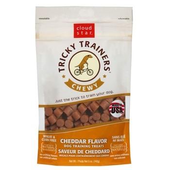 Cloud Star Cheddar Chewy Tricky Trainers Soft and Chewy Dog Treats - 5 oz