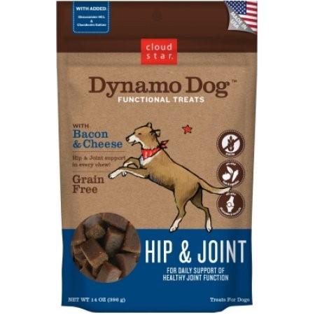 Cloud Star Grain-Free Hip & Joint Soft and Chewy Dog Treats - Bacon & Cheese  