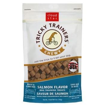 Cloud Star Salmon Chewy Tricky Trainers Soft and Chewy Dog Treats - 5 oz  