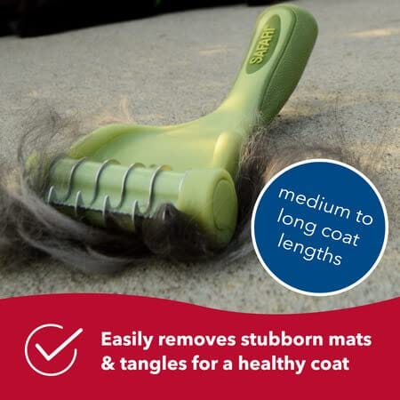 Coastal Pet Shed Magic Cat De-Shedding Tool for Medium and Long Hair  