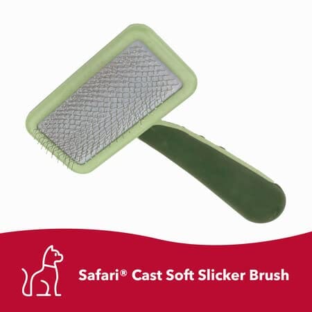 Coastal Safari Cat Soft Slicker Shedding Cat Brush - Medium  