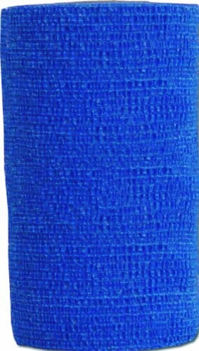 Coflex-Vet Cohesive Bandage - Blue - 4 In X 5 Yd - 18 Pack  
