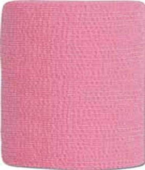 Coflex-Vet Cohesive Bandage - Neon Pink - 4 In X 5 Yd - 18 Pack