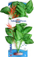 Colorburst Florals Marshwood Silk Style Plastic Aquarium Plant - Green - Large  