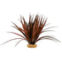 Colorburst Florals Mini Sword Plastic Aquarium Plant - Plum - Mini  