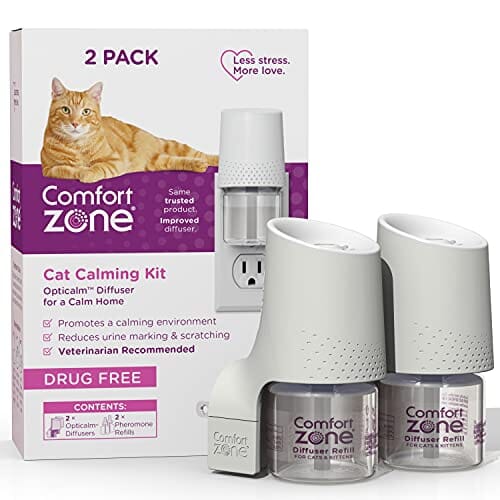 Comfort Zone Calming Diffuser Kit for Cats - 48 Ml - 2 Pack  