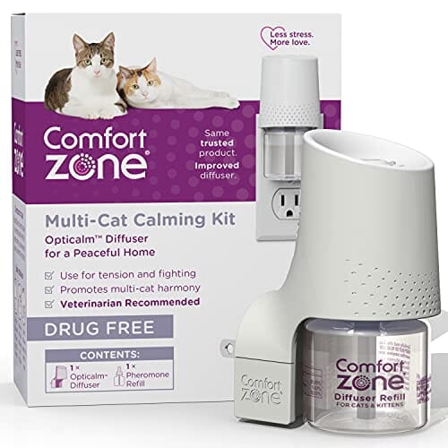 Comfort Zone Multi-Cat Diffuser Kit for Cats - 48 Ml