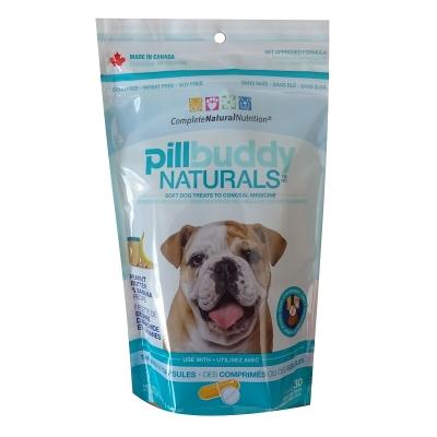 Complete Natural Nutrition Pill Buddys Peanut Butter & Bananas Dog Treats - 30 ct Bag  