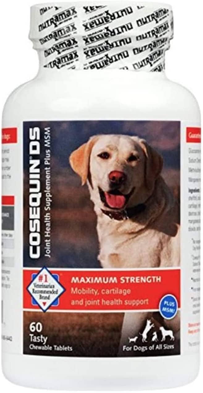 Cosequin Ds Max Strength + Msm Tab for Dogs - 60 Count  