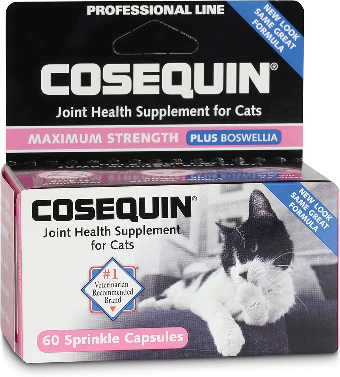 Cosequin Max Strength Spinkle Capsules Cat Supplements - 60 Count  