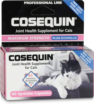 Cosequin Max Strength Spinkle Capsules Cat Supplements - 60 Count