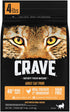 Crave Grain-Free Premium Chicken with Protein Dry Cat Food - 4 lb Bag  