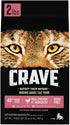 Crave Indoor Grain-Free Chicken and Salmon with Protein Dry Cat Food - 2 lb Bag  